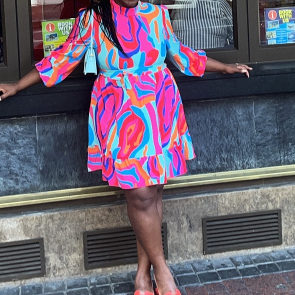 Beautiful dress from shein worn once in Capetown